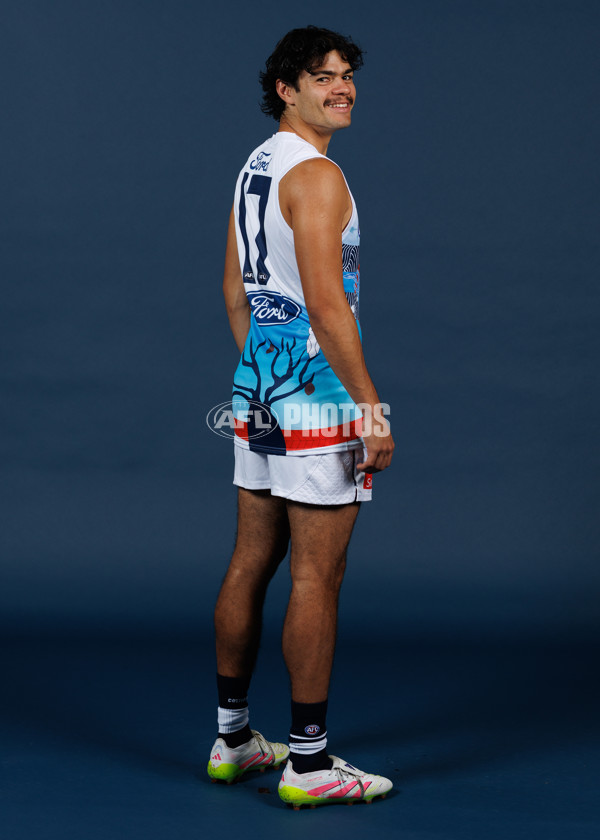 AFL 2025 Media - Geelong Indigenous Guernsey - A-59456036