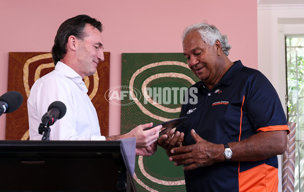 AFL 2025 Media - Sir Doug Nicholls Round Launch Darwin - A-59456064