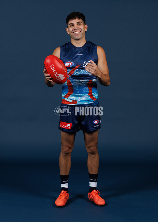 AFL 2025 Media - Geelong Indigenous Guernsey - A-59456429