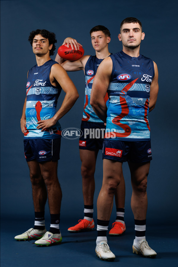 AFL 2025 Media - Geelong Indigenous Guernsey - A-59456434