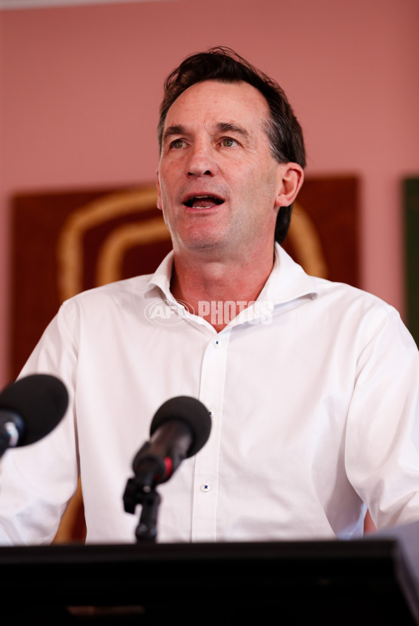 AFL 2025 Media - Sir Doug Nicholls Round Launch Darwin - A-59456443