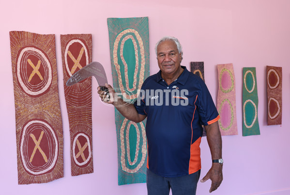 AFL 2025 Media - Sir Doug Nicholls Round Launch Darwin - A-59458412