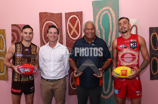 AFL 2025 Media - Sir Doug Nicholls Round Launch Darwin - A-59458641