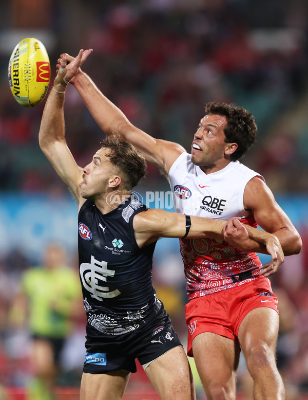 AFL 2025 Round 10 - Sydney v Carlton - A-59484178