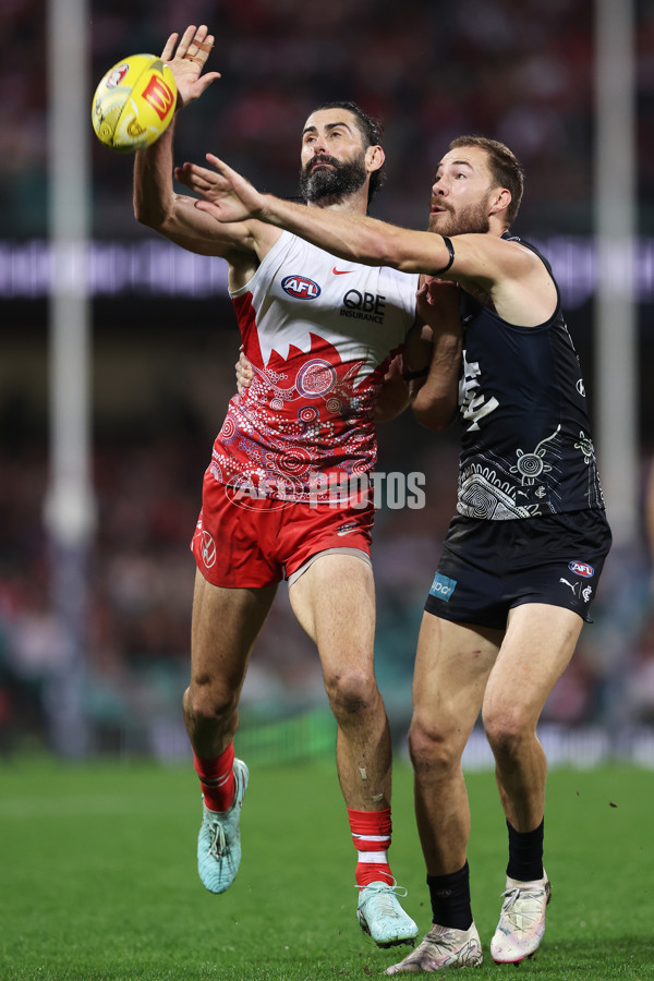 AFL 2025 Round 10 - Sydney v Carlton - A-59484863