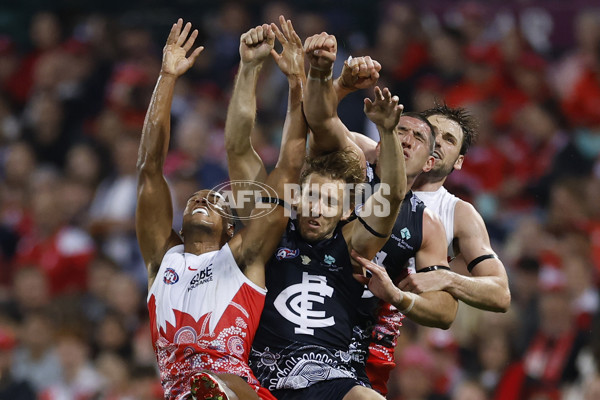 AFL 2025 Round 10 - Sydney v Carlton - A-59487464