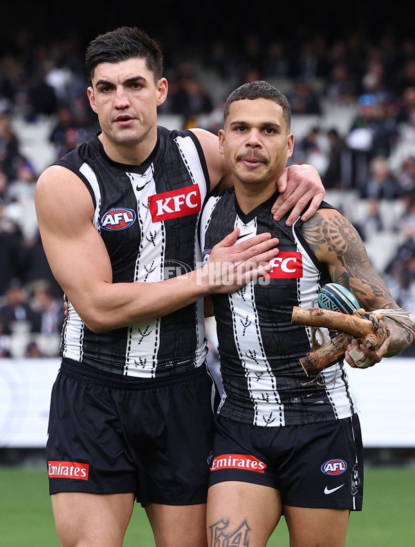 AFL 2025 Round 10 - Collingwood v Kuwarna - A-59513194