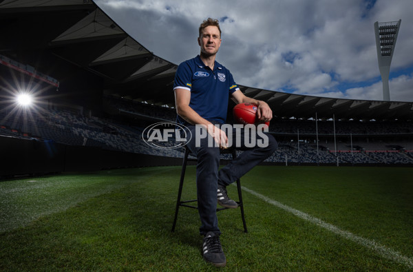 AFL 2025 Portraits - Mitch Duncan 300 Games - A-59579283