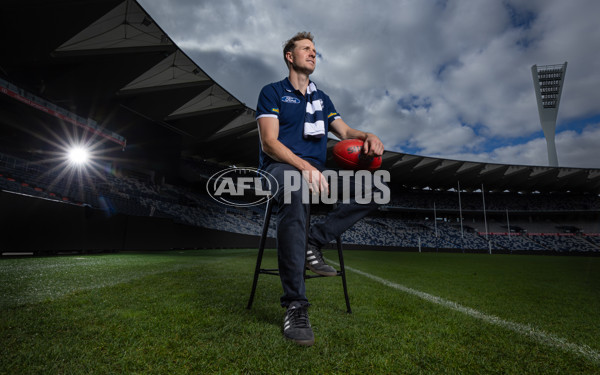 AFL 2025 Portraits - Mitch Duncan 300 Games - A-59579285