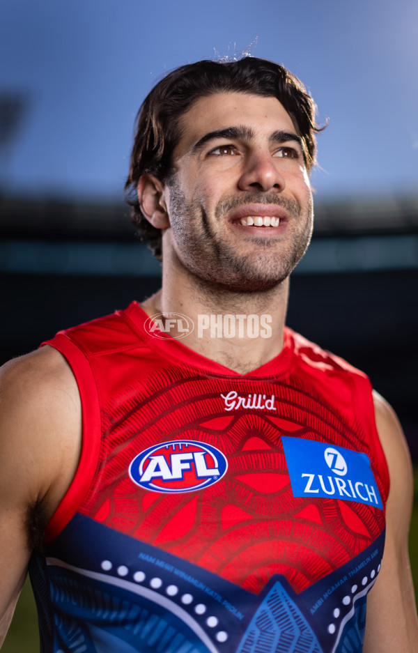 AFL 2025 Portraits - Christian Petracca 200 Games - A-59593539