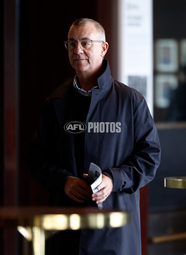 AFL 2025 Media - Robert Walls Funeral Service - A-59596764