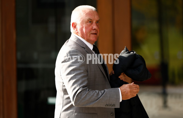 AFL 2025 Media - Robert Walls Funeral Service - A-59598814