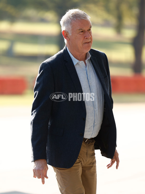 AFL 2025 Media - Robert Walls Funeral Service - A-59598824