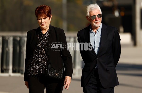 AFL 2025 Media - Robert Walls Funeral Service - A-59598826