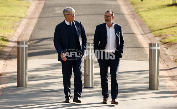 AFL 2025 Media - Robert Walls Funeral Service - A-59598832