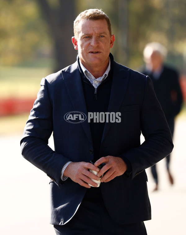 AFL 2025 Media - Robert Walls Funeral Service - A-59598833