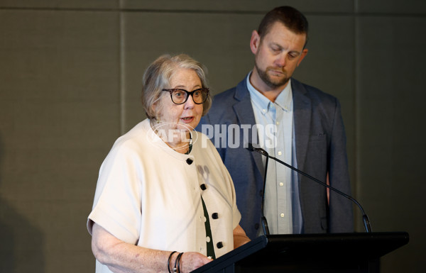 AFL 2025 Media - Robert Walls Funeral Service - A-59598862