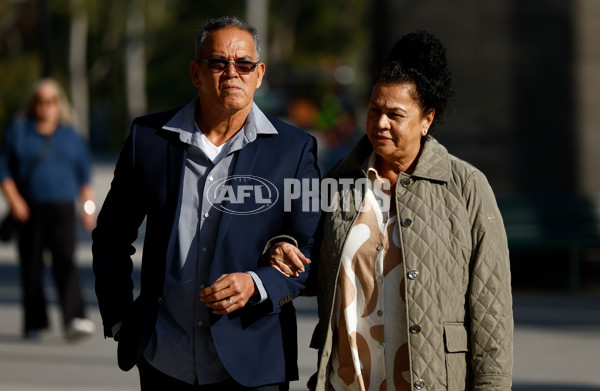 AFL 2025 Media - Robert Walls Funeral Service - A-59599191