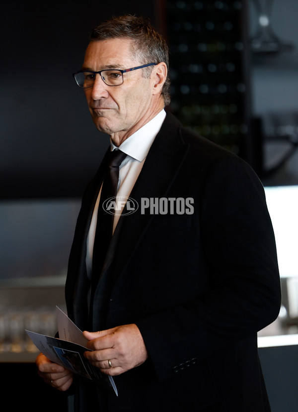AFL 2025 Media - Robert Walls Funeral Service - A-59599193