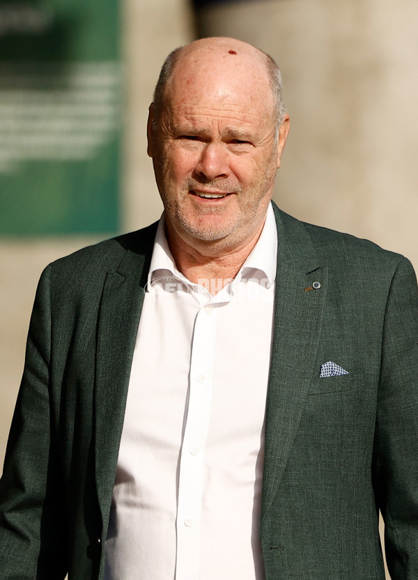 AFL 2025 Media - Robert Walls Funeral Service - A-59599199