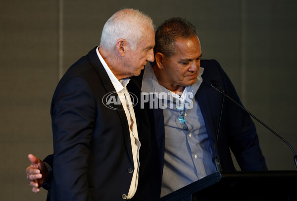 AFL 2025 Media - Robert Walls Funeral Service - A-59599278