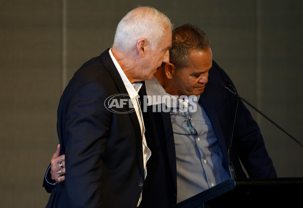 AFL 2025 Media - Robert Walls Funeral Service - A-59599280