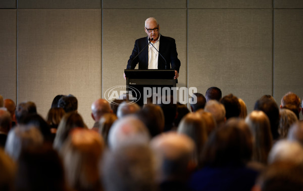 AFL 2025 Media - Robert Walls Funeral Service - A-59601010