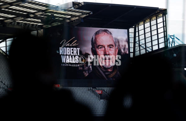 AFL 2025 Media - Robert Walls Funeral Service - A-59601036