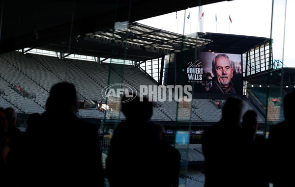 AFL 2025 Media - Robert Walls Funeral Service - A-59601720