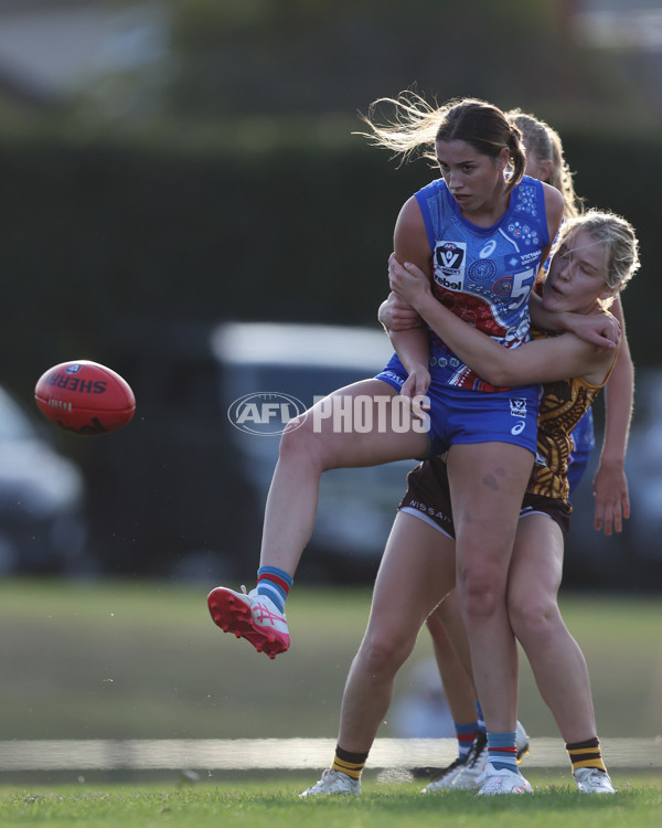 VFLW 2025 Round 06 - Box Hill Hawks v Western Bulldogs - A-59677796