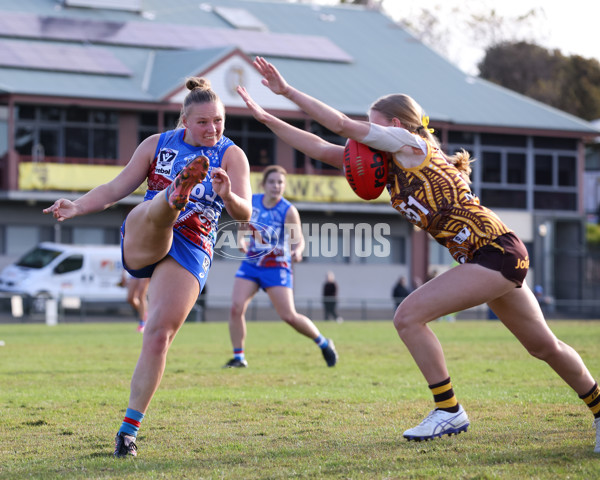 VFLW 2025 Round 06 - Box Hill Hawks v Western Bulldogs - A-59679247