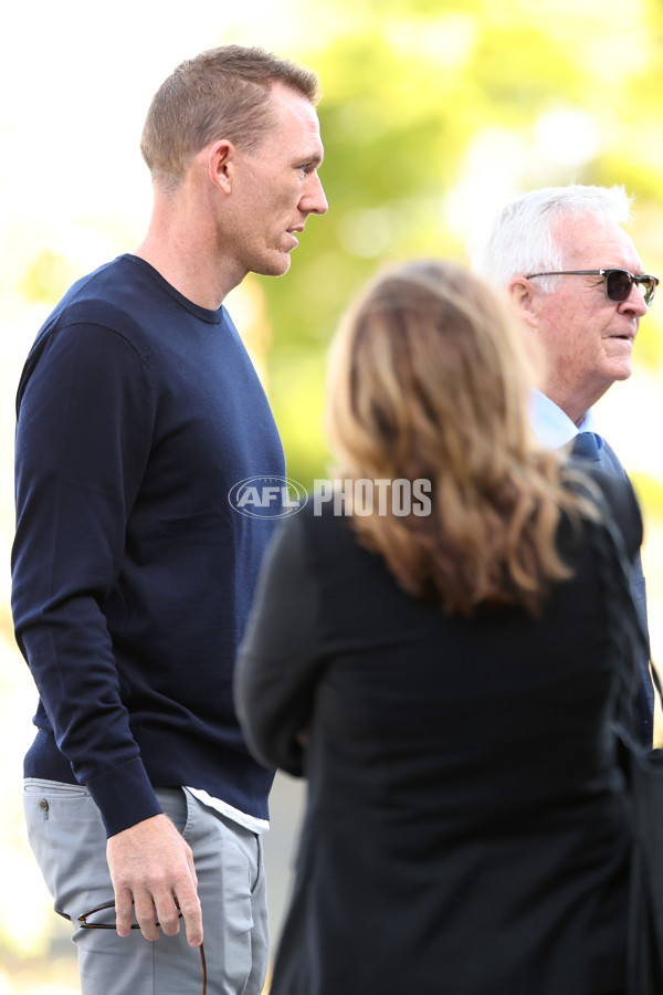 AFL 2025 Media - Adam Selwood Memorial Service - A-59715045