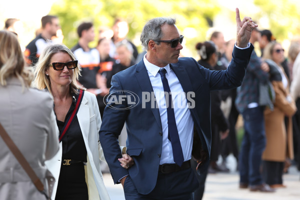 AFL 2025 Media - Adam Selwood Memorial Service - A-59715054