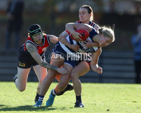 VFLW 2025 Round 07 - Darebin Falcons v Geelong Cats - A-59765630