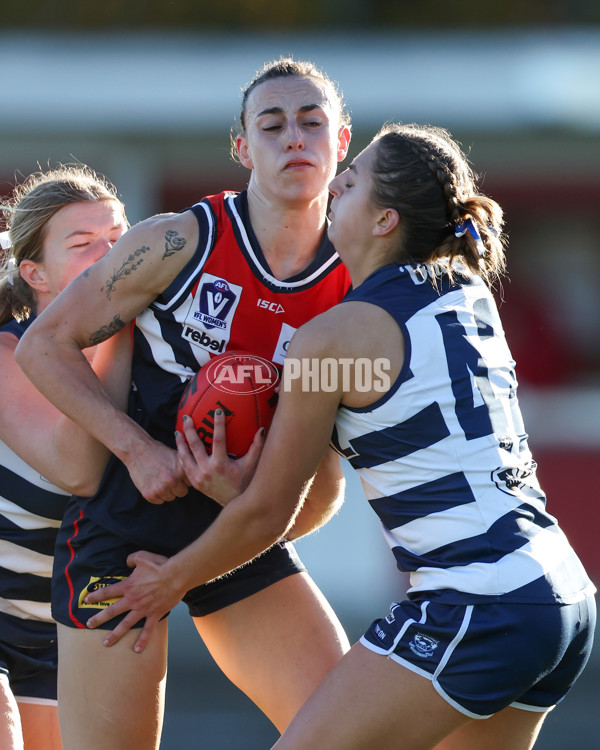 VFLW 2025 Round 07 - Darebin Falcons v Geelong Cats - A-59771150