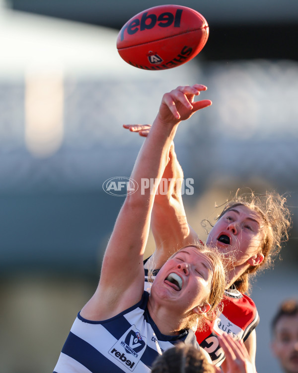 VFLW 2025 Round 07 - Darebin Falcons v Geelong Cats - A-59773892