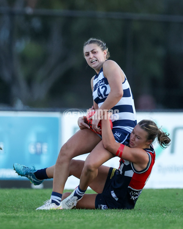 VFLW 2025 Round 07 - Darebin Falcons v Geelong Cats - A-59777616
