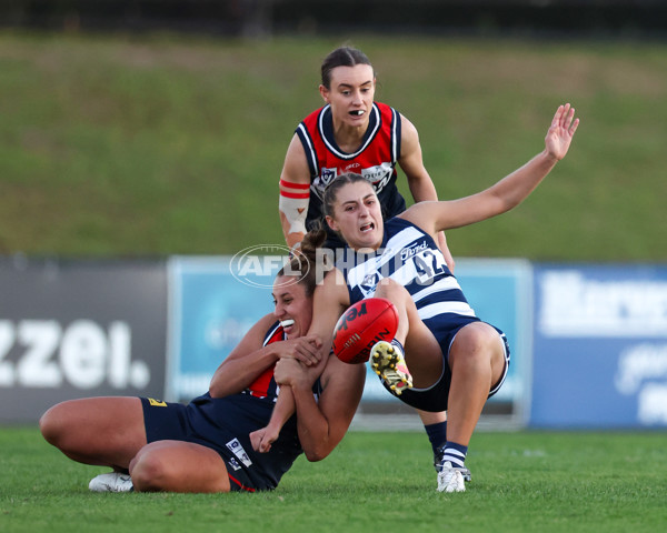 VFLW 2025 Round 07 - Darebin Falcons v Geelong Cats - A-59777624