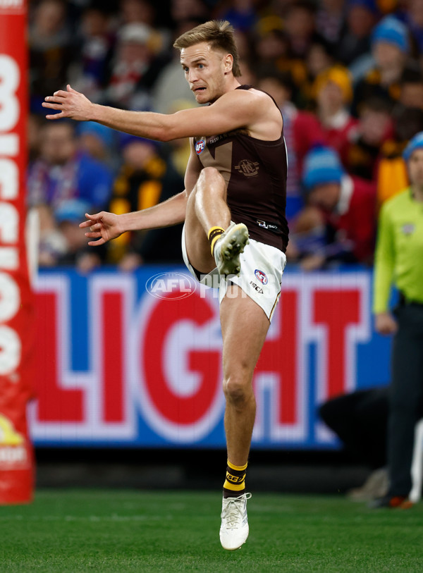 AFL 2025 Round 13 - Western Bulldogs v Hawthorn - A-59835579