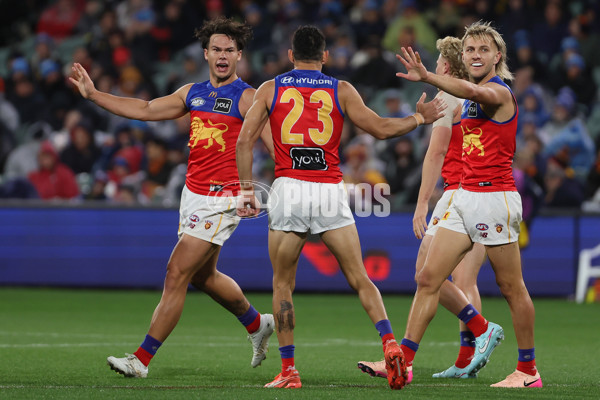 AFL 2025 Round 13 - Adelaide v Brisbane - A-59846924