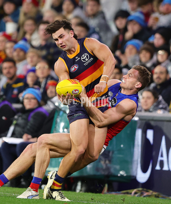 AFL 2025 Round 13 - Adelaide v Brisbane - A-59850443