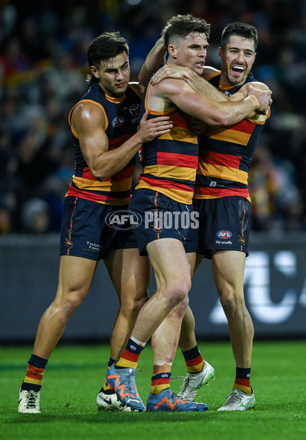 AFL 2025 Round 13 - Adelaide v Brisbane - A-59850631