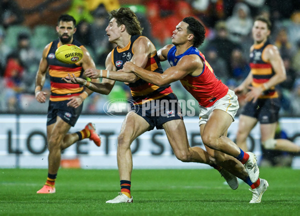 AFL 2025 Round 13 - Adelaide v Brisbane - A-59853528