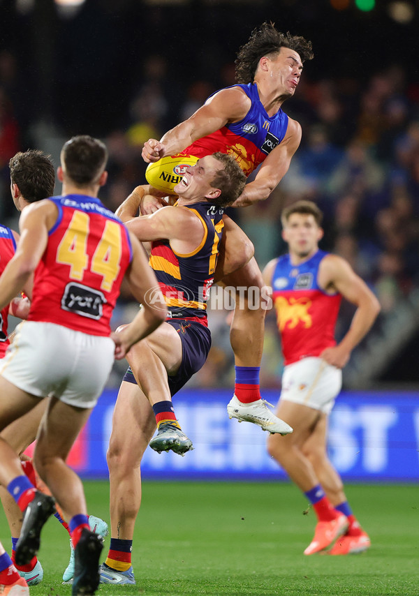 AFL 2025 Round 13 - Adelaide v Brisbane - A-59856486