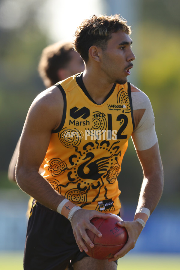 AFL National Championships U18 Boys 2025 - Western Australia v Victoria Country - A-59856510