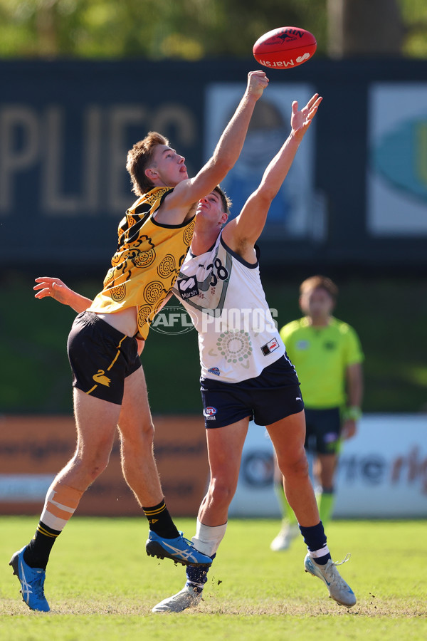 AFL National Championships U18 Boys 2025 - Western Australia v Victoria Country - A-59862426