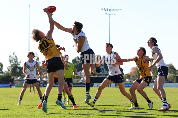AFL National Championships U18 Boys 2025 - Western Australia v Victoria Country - A-59867848