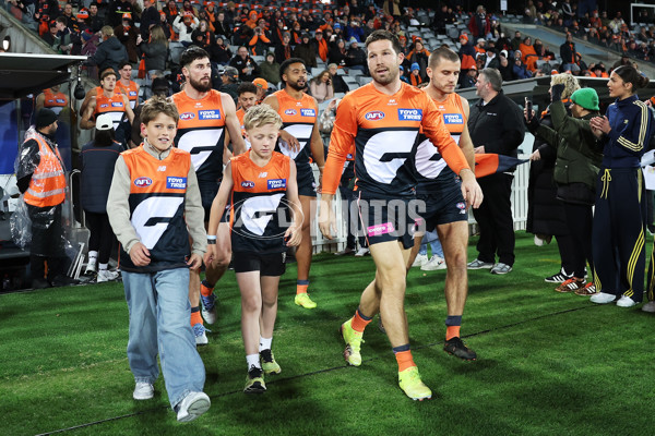 AFL 2025 Round 13 - GWS v Port Adelaide - A-59880197