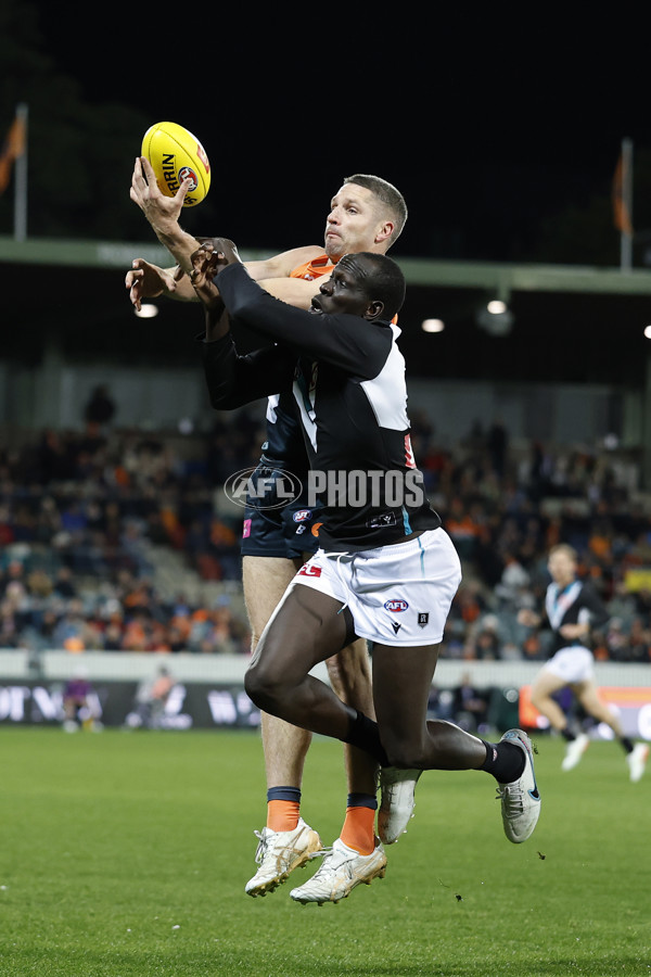 AFL 2025 Round 13 - GWS v Port Adelaide - A-59880218