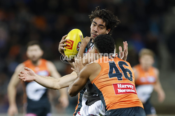 AFL 2025 Round 13 - GWS v Port Adelaide - A-59880231